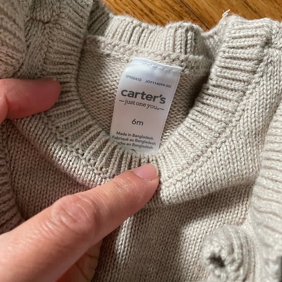 Baby Girl’s Heather Dress w/Tights - Picture 3 of 4